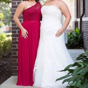 David’s Bridal Bridesmaid Dress
